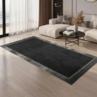 Casadeliacl - Alfombra Pasillera 3D Decorativa W.M G Moderna 1.8 M 60 Cm Linea Gris Oscuro