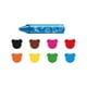 thumbnail image 2 of Crayones Carioca Baby 8 Colores, 2 of 3