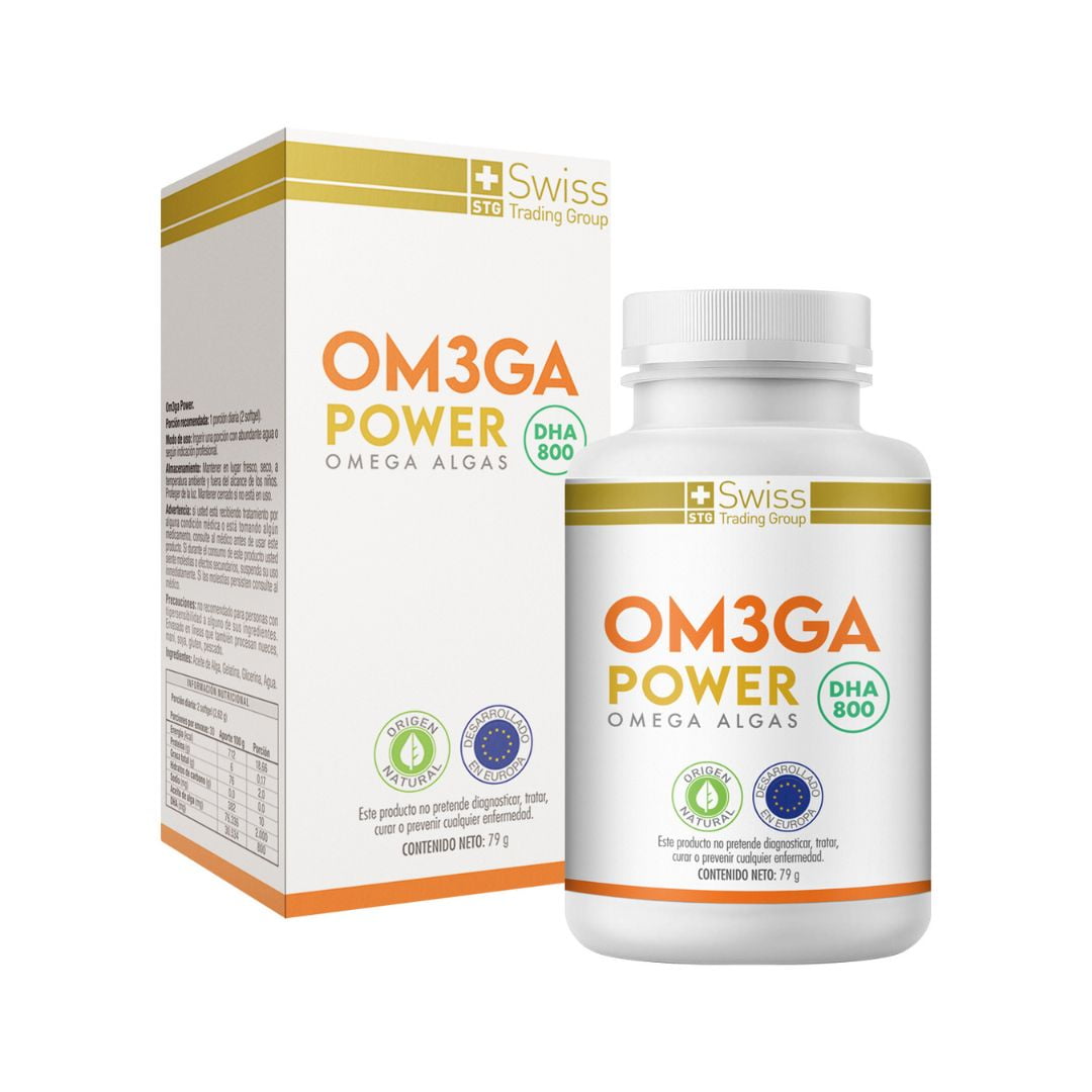 Omega 3 Power - Un Frasco Con 60 Capsulas