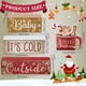 thumbnail image 2 of Decoración Navidad Moucuny Set 4 Pzas Madera Chocolate, 2 of 3