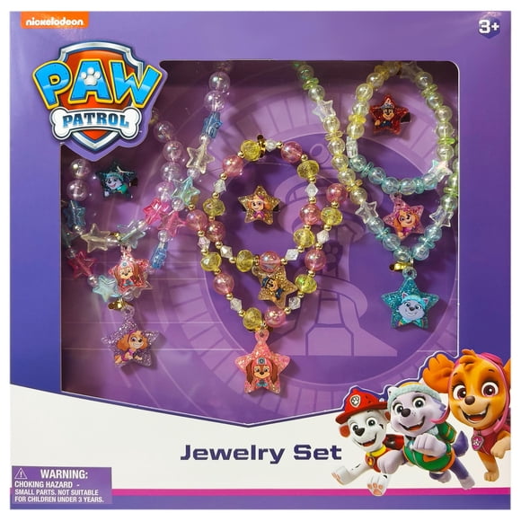 Conjunto de joyas LUV HER Paw Patrol para niña, 9 piezas, 3+