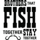 thumbnail image 1 of Decomural Brothers That Fish Together Fishing WS-41395, 1 of 2
