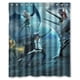 thumbnail image 1 of Cortina de ducha con diseño de fan art de Vainglory, juego de cortinas de baño con ganchos, tamaño 60 x 72 pulgadas, 1 of 3