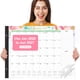 thumbnail image 1 of Calendario de escritorio Gannyfer 2026-2027, 18 meses, diseño floral grande, 1 of 7