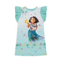 Camisón Para Niñas Disney Mirabel Suave Y Lindo Pijama Talla 6