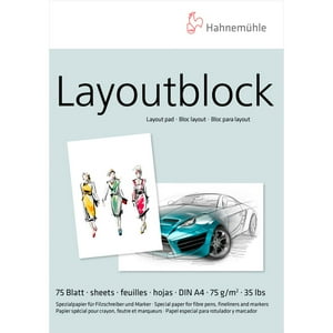 Block Marcadores Hahnemuhle 75Gr A4 75Hjs