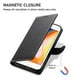 thumbnail image 2 of Funda Para Iphone 16e– Cuero Premium, 3 Ranuras Para Tarjetas, Protección Contra Impactos, 2 of 5