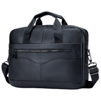 Telotenemos - Maletín Portafolio De Cuero Para Portátil Notebook 14