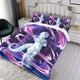 thumbnail image 3 of Freezer Conjunto de sábanas temático, trío de piezas, cómodo y amigable con la piel, diseño único, regalo de decoración para el hogar para familiares, amigos y fans, 90 cm * 190 cm, 3 of 6