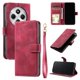 thumbnail image 1 of Funda Cartera para Xiaomi Redmi 14C Tapa con Ranuras, Soporte y Correa Rojo, 1 of 5