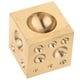 thumbnail image 1 of Jewelers Copper Dapping Block Square Punch Dome Dise?o de joyería para banco, 1 of 5