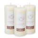 thumbnail image 1 of Vela Estrella Blanca 7 cm Coco – Pack de 3, 1 of 6