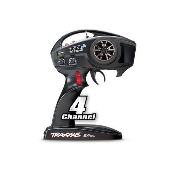 Transmisor Traxxas TQi 2.4GHz de 4 canales inalámbrico
