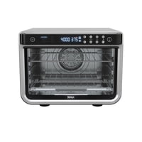 Horno Eléctrico Y Freidora De Aire Ninja Foodi Pro Xl 10 En 1 Doble Nivel Color Acero Inoxidable