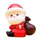 thumbnail image 5 of Estatua Navide?a De Resina Para Decoración De Festivales, Para Estantería, Armario, Patio, Papá Noel Con Bolsa, 5 of 5