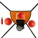 thumbnail image 3 of Trampolín Baloncesto Aro Juego De Portería Al Aire Libre Niños Aro De Baloncesto Naranja Con Tres Bolas, 3 of 3