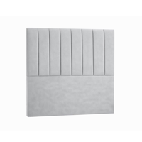 Respaldo Premium 1.5 Plaza Gris Claro /Lino Lore | Diseño Moderno