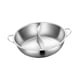 thumbnail image 3 of Pot De Acero Inoxidable Con Divisor Shabu Shabu Shabu Marinero Para El Hogar De La Fiesta 34 Cm, 3 of 5