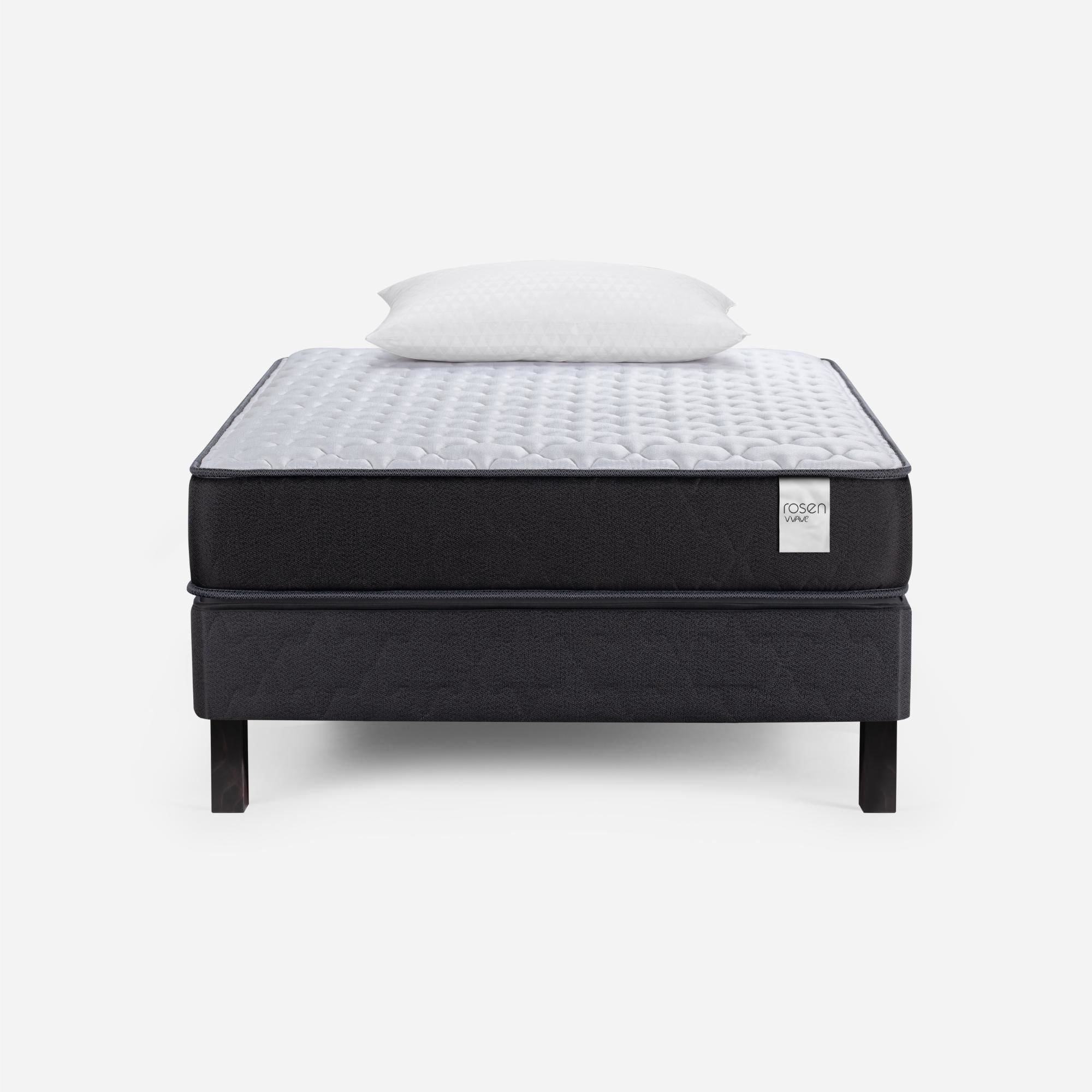 Cama Europea Wave 1 Plaza Base Normal