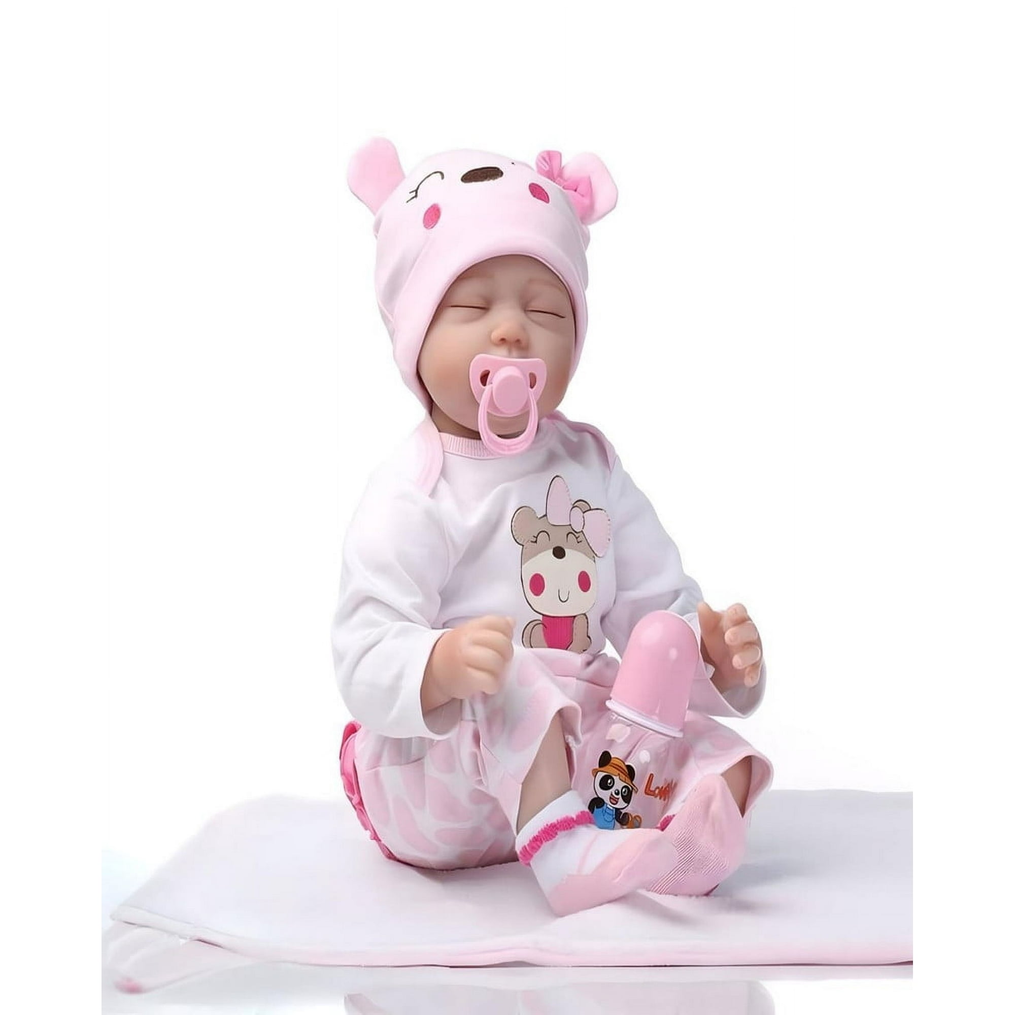 Ali Chile - Muñeca Reborn Realista Tiozoney Ojos Cerrados