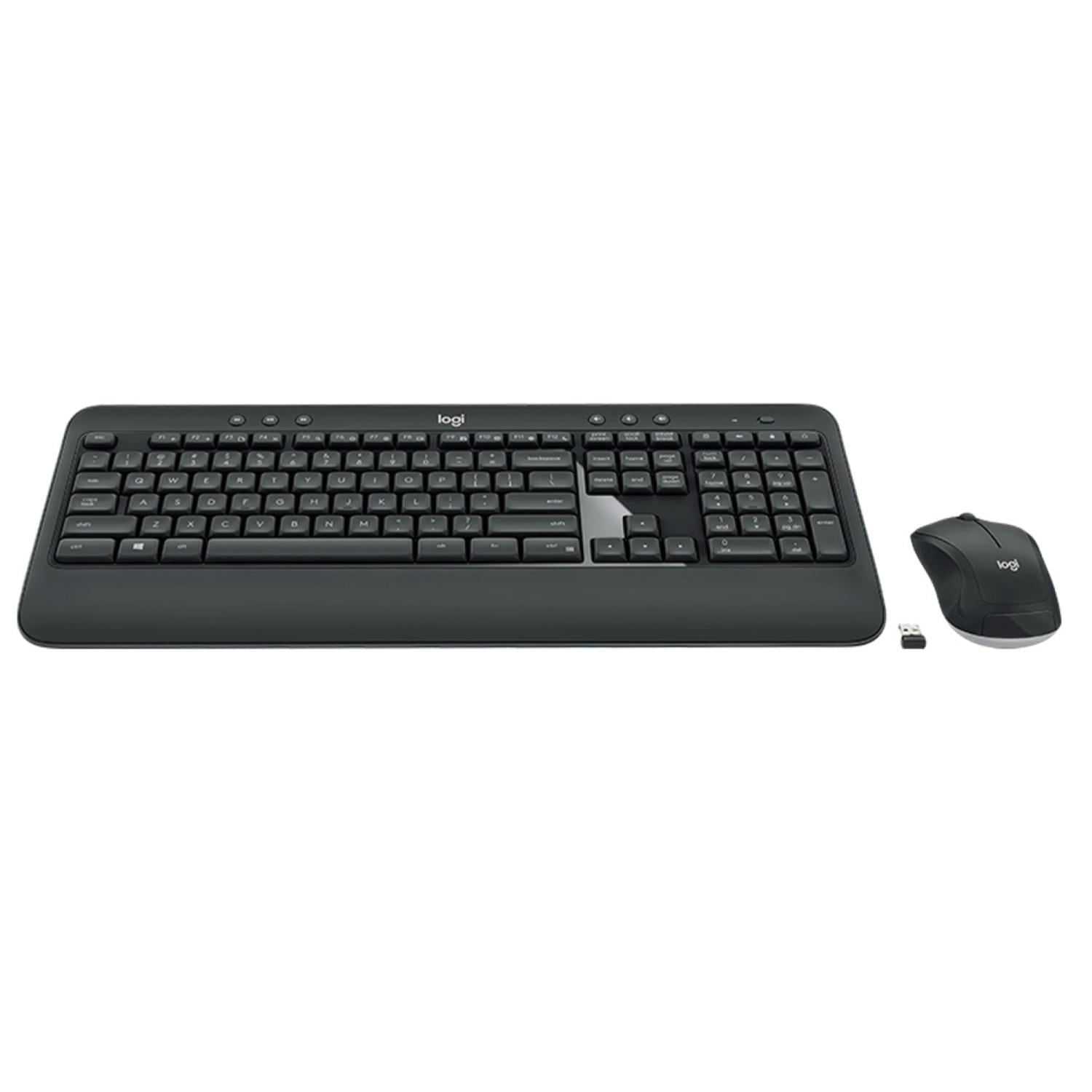 Logitech - Kit Teclado Y Mouse Inalambrico Usb Negro Mk540 Advanced