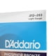 thumbnail image 4 of Set Cuerdas Guitarra Acústica Fósforo Bronze 12-53 EJ16 Daddario, 4 of 4