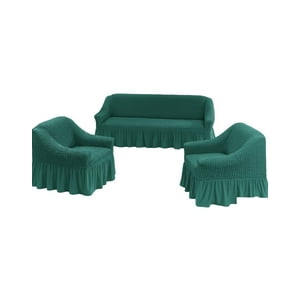 Genérico - Set De Fundas Turkas Cuadrille 3+1+1 D5.12