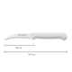 thumbnail image 3 of Cuchillo Torneador Blanco Hoja De 7,8 Cms., 3 of 3
