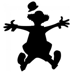 Rienda Libre Graphics - Decomural Funny Clown Circus Ws-18030