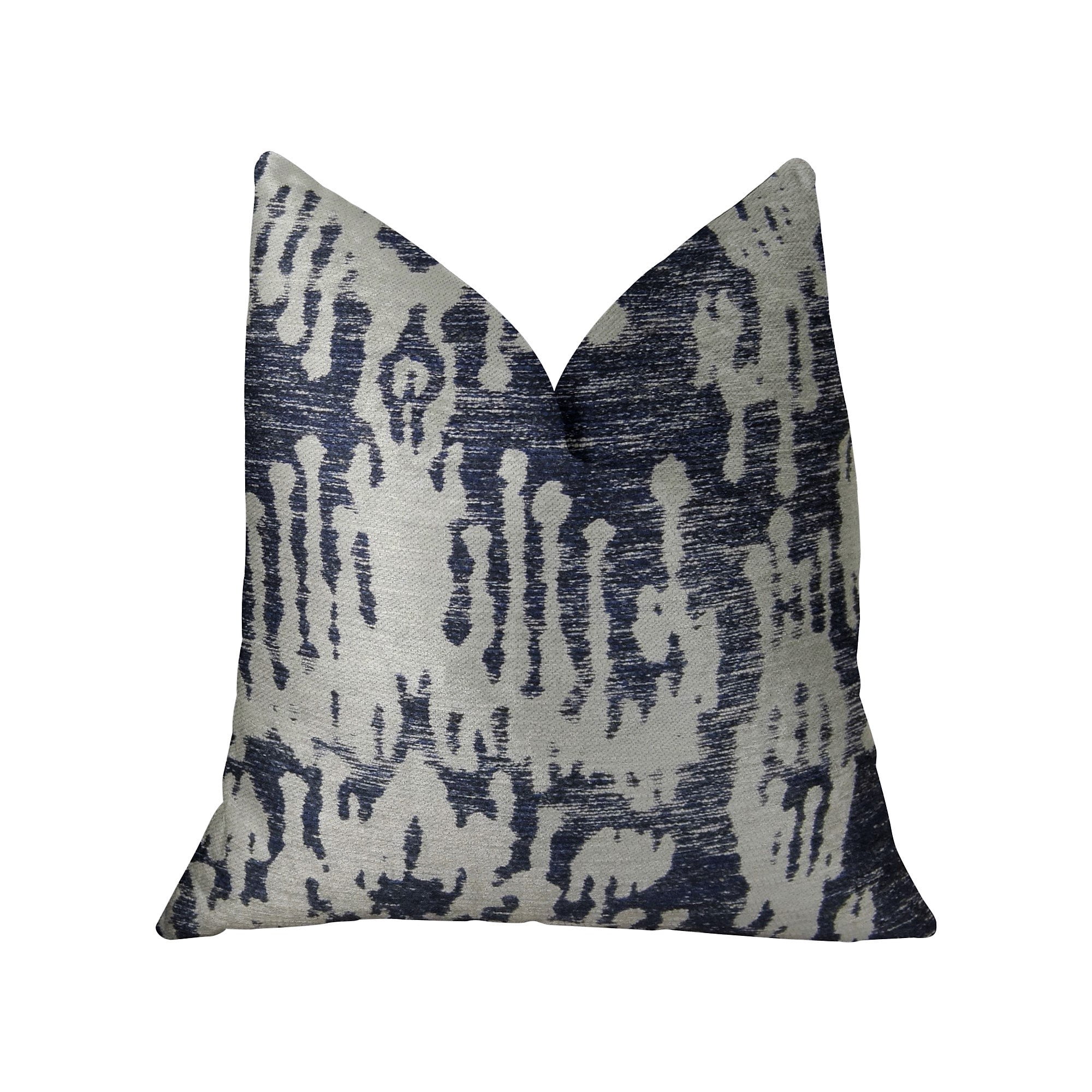 Almohada Plutus Brands Plutus Artsy Lienzo Hecho A Mano De Lujo, 50 X 75 Cm