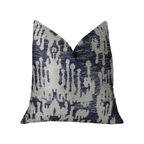Almohada Plutus Brands Plutus Artsy Lienzo hecho a mano de lujo, 30 x 50 cm