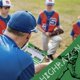 thumbnail image 4 of Portapapeles HIGHRAZON para entrenadores de béisbol, color verde, doble cara, 4 of 5