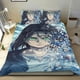 thumbnail image 1 of Ataque a los Titanes Conjunto de sábanas temático, trío de piezas, cómodo y amigable con la piel, diseño único, regalo de decoración para el hogar para familiares, amigos y fans, 90 cm * 190 cm, 1 of 6