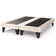 thumbnail image 1 of Base De Cama Europea King Felpa Beige, 1 of 2