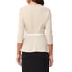 thumbnail image 3 of INSPIRE CHIC Blusas Peplum para Mujeres Regreso a Clases Atuendo de Maestra Manga 3/4 Blusa Elegante de Trabajo con Cinturón XL Beige, 3 of 6