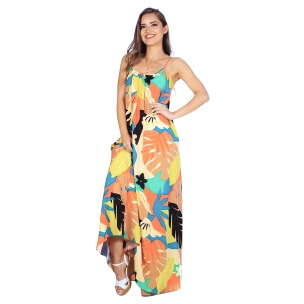 Vestido Largo Pabilos Primavera Mujer Excelente Calidad 035