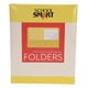 thumbnail image 1 of Carpetas School Smart de 2 bolsillos, sin broches, amarillas, paquete de 25, 1 of 9