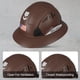 thumbnail image 2 of CASCO DS-SMAAT de ala completa marrón con visor y toalla, 2 of 6