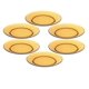 thumbnail image 1 of Platos de vidrio Duralex Vermeil, juego de 6 unidades, 24 cm, 1 of 3