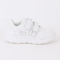 Zapatilla Escolar Niña Cintas Minnie Mouse Blanco Disney