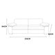 thumbnail image 3 of Sofá Parma 3 Cuerpos Beige, 3 of 7