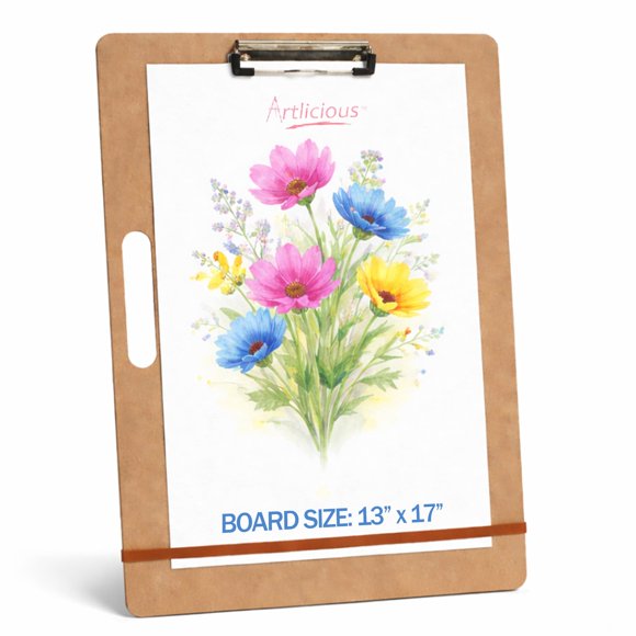 Portapapeles Artlicious 33 × 43 cm – Tablero de Dibujo Portátil