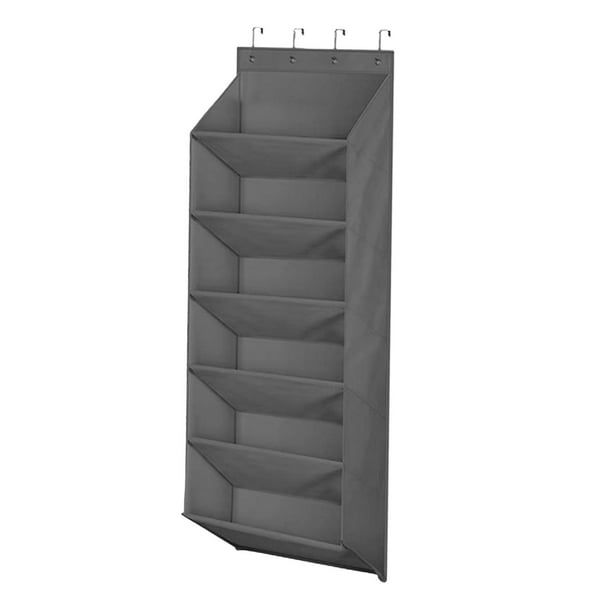 Zapatero De Puerta Con Bolsillos Grandes Y Profundos De 6 Niveles Para Toallas, Artículos Para Bebés, 16 Pares De Zapatos