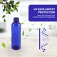 thumbnail image 4 of Botellas de aerosol YEUIKERR de plástico azul de 120 ml con embudos y etiquetas, 4 of 9
