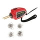 thumbnail image 4 of Reparación De Parachoques De Coche De Máquina De Soldadura De Plástico 100W 110V Con 6 Tipos 200 Grapas Rojas, 4 of 5
