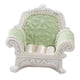 thumbnail image 5 of 1:12 Casa De Muñecas Sofá Individual De Lujo Decoración Realista En Miniatura 3,9 X 3,3 Pulgadas Verde Claro, 5 of 5