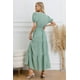 thumbnail image 3 of Maxi Vestido Largo Primavera Mujer Casual Eventos Texturizado 3338, 3 of 3