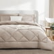 thumbnail image 1 of suxuMhao Juego de Ropa de Cama Queen Acolchado con Patrón de Diamante, Juego de Edredón Tamaño Queen, Juego de Edredón para Cama con Funda de Edredón y Fundas de Almohada - 3 Piezas,1 Funda de, 1 of 4