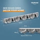 thumbnail image 1 of Soporte Metalico Holikme 4 Ranuras 4 Ganchos Para Escobas, 1 of 3