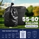thumbnail image 3 of Bolsas de basura Plasticplace de 55 a 60 galones, 1,0 mil, negras (100), 3 of 7